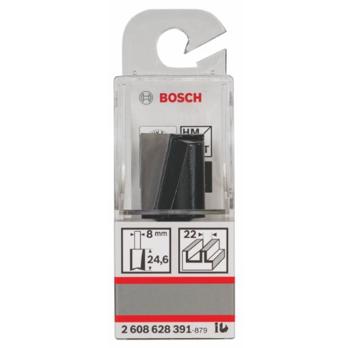 Bosch Zubehör 2 608 628 391 Nutfräser 8 mm, D1 22 mm, L 25 mm, G 56 mm - 2