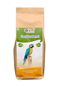 JiMMy Pet Products Bird Food for Parrot 400g