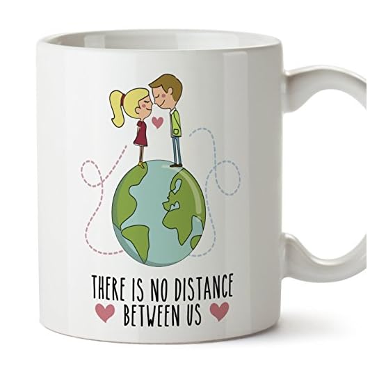 MUGFFINS Taza de café Regalo para la Pareja de Enamorados - Regalo Original de Novios y Novias San Valentín - There is…