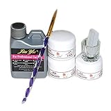 Pro Acrylic Powder Liquid Nail Art Tip Dust 3D Mold Brush Deco Set