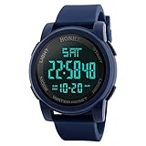 Herren Uhren, MOIKA Luxus Männer Analog Digital Military Army Sport LED Wasserdichte Armbanduhr