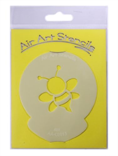 Bee Cupcake Stencil Reusable & Flexible for Cakes & Crafts