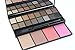 PhantomSky 20 Colours Eyeshadow Palette Makeup Contouring Kit Combination with Blusher and Concealer - Perfect for Professional and Daily Use