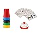 Produktbild Kalaokei Kinder schnell Speed Table Ring Cards Cup Stacking pdagogisches Spiel Interaktives Spielzeug