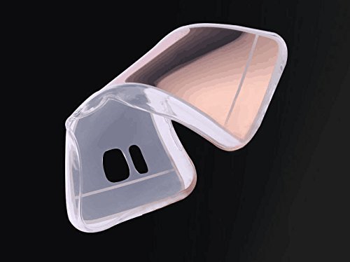 Galaxy S8 Hülle, Galaxy S8 Spiegel Hülle Mirror Case, Ukayfe Spiegel TPU Schutzhülle Silikon Handyhülle Tasche Case Cover für Samsung Galaxy S8 Rose Gold Plating Silikon Schutzhülle Luxus Glänzend Shiny Kristall Strass Rahmen Slim TPU Handy Gehäuse Hülle Ultradünnen Weiche Soft TPU Telefon-Kasten Handyhülle Mirror Spiegelnd Make Up Protective Case Cover Bumper für Samsung Galaxy S8 – Spiegel,Rose Gold - 2