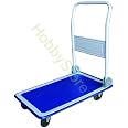 Vigor Carrello Con Pianale A 4 Ruote Con Manico Pieghevole - 7