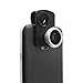Produktbild System-S Universal Clip-on Klammerhalterung 180° (0,28x) Fischaugenlinse Fisheye Lens Fisch-Auge Objektiv für Smartphone Handy Kamera Tablet