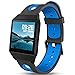 Produktbild IFMASN Smartwatch, Herzfrequenzmessung und Blutdruck, wasserdichter Fitness-Tracker, Outdoor für Männer und Frauen - für Android und iOS, blau