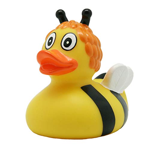 Lilalu 8 x 8 cm/50 g Collector and Baby Bee Susi Rubber Duck Bath Toy
