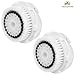 Replacement Brush Head for Sensitive Skin Cleaning. For All Skin Types, Including Sensitive and Combination Skin. Works on Face and Body. Compatible with Clarisonic MIA, MIA 2, ARIA, PRO, PLUS Cleansing Systems. (2-Pack Sensitive Brush Head)