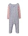 Joules Baby Hotch Potch Babygrow - Blueprint Stripe - 0-3 months / 62 cms
