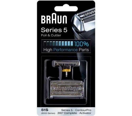 BRAUN Foil and cutter block replacement pack - 51s