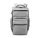 Produktbild MRSLIU Laptop-Rucksack-Diebstahl-Wasser-Beständiger Art- und Weiseschulcomputer-Dünner Rucksack mit USB-Ladehafen Für Mann-Frauen Passte 12-15.6 Zoll-Laptop,Gray