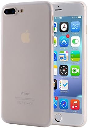 iphone 7 Protect Case Mooom [0.44mm] Ultra-Thin Back Cover Bumper Hard Shockproof Lightweight with PP Material [Perfect Fit] for iphone7 4.7 inch (Matte white)