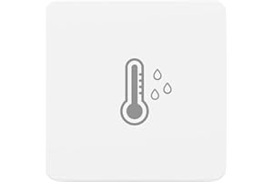 THIRDREALITY Zigbee Temperature and Humidity Sensor Lite,Smart Thermometer and Hygrometer, Hub Required,Compatible with Echo Devices with Zigbee Hub Built-in,Home Assistant,SmartThings,Homey,Hubitat