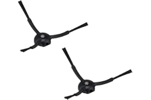 roborock Q Revo Originalzubehör, Silikon-Seitenbürsten, Ersatzteile Q Revo/ S8/S8 +/S8 Pro Ultra/S7/S7 Pro Ultra/S7 Max Ultra/Q7 Max (Schwarz)