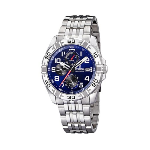 Festina Herren-Armbanduhr XL Sport Multifunktion Analog Quarz Edelstahl F16494/3 Festina Herren-Armbanduhr XL Sport Multifunktion Analog Quarz Edelstahl F16494/3