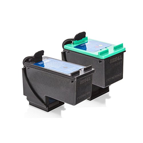 Inkadoo® XXL Tinte passend für HP OfficeJet J 5742 ersetzt HP 350+351 CB336EE - 2x Premium Drucker-Patrone Kompatibel - Schwarz, Cyan, Magenta, Gelb - 32 & 21 ml