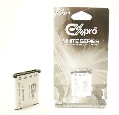 EX-Pro Ultra White Series 3,7 V/850 mAh batería de Repuesto con Principal Cargador de Viaje para Nikon EN-EL10