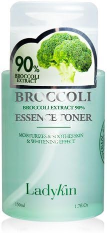 Ladykin #1 Korean Superfood Fresh Elmaju Broccoli Essence Toner - Brightening and Healthy skin - 150ml