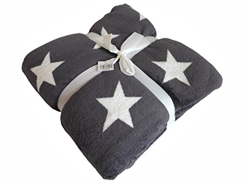 Fleece-Decke mit Sternen (130 x 170 cm)