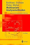 Multivariate Analysemethoden: Eine anwendungsorientierte Einführung (Springer-Lehrbuch) by 