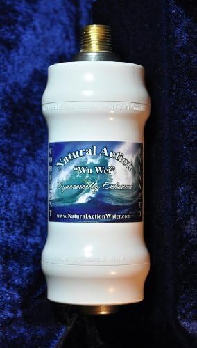 Shower Dynamically Enhanced Structured Water Unit -Energizing & Hydrating Shower - Softer Water - Softer Hair & Skin - Natural - No Filters to Replace - Eco Savvy - Lifetime Manufacturer's Warranty - FREE Worldwide Shipping! by Natural Action Water