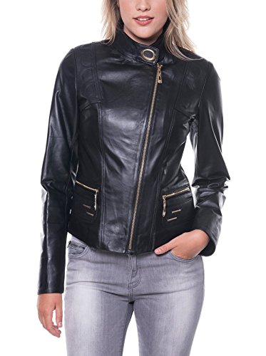 Preisvergleich Produktbild Giorgio Di Mare Lederjacke Negro schwarz L