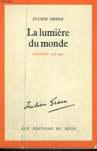 couverture de : La Lumi&egrave;re du monde