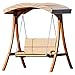 Produktbild ASS Design Hollywoodschaukel Rio aus Holz Lärche mit Dach von