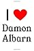 Produktbild I Love Damon Albarn: Damon Albarn Designer Notebook
