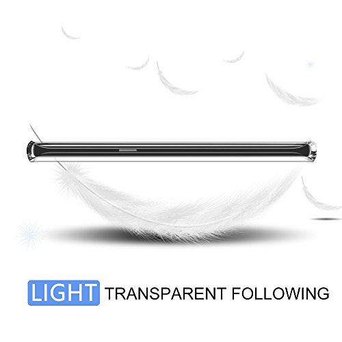 Samsung Galaxy S8 Hülle,Yica [Liquid Crystal] Galaxy s8 Hülle Tasche Schutzhülle Case Cover Transparent Klare Weiche TPU Silikon Gel Schutzhülle Bumper Löschen Back für Samsung Galaxy S8 - 5