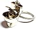 Glow Time Commode Pot Keychain - (8cmL x 6cmB, Silver) RS.169.00