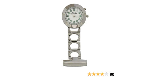 nurses fob watch with backlight