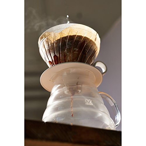 Hario vdgn02b – Kaffeemaschine Dripper V60, aus Glas, 4 Tassen, Schwarz - 6