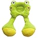 Happy cherry Baby children Infants Comfortable Neck and Head Support Pillow Pad Kids Stroller Car Seat Cot Peas Animal Head Pillow - Frog