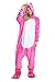 Produktbild Einhorn Einteiler Pyjamas, Youson Girl® Unisex-Kostüm Einteiler-Pyjama für Erwachsene Jumpsuit Karneval Cosplay Tier (M: Höhe (61.8inch-65.7inch / 158cm-167cm), Rot)