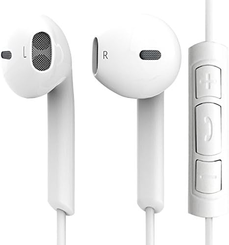 Premium Earpods / Headphones / Earphones with Stereo Mic and Remote Control for Apple iPhone 6s / 6 / 6plus, iPhone SE / 5s / 5c / 5, iPad / iPod and More from Ralisten (1 Pack)