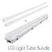 Produktbild LED Röhre Leuchtstoffröhre Licht Tube Paket mit IP 65 Armatur ledus Premium Qualität Umweltfreundlich privaten und kommerziellen CREE Beleuchtung mit 3 Jahren Garantie, Double 4FT LED T8 Tube + IP65 Casing 18.0 watts