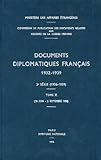 Image de Documents Diplomatiques Francais, 1938: 10 Juin - 2 Septembre