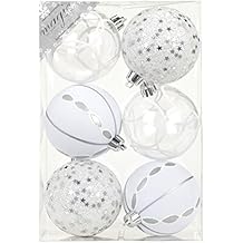 Amazonfr Boules Noel Blanches 4 étoiles Plus