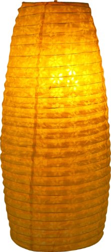 Corona small Reispapierlampenschirm / Papierlampenschirme oval - 7