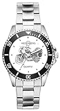 Geschenk für Yamaha XVZ 1200 Motorrad Fans Fahrer Kiesenberg Uhr 20089