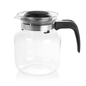 Wenco Glaskanne/Teekanne mit Deckel, Füllvolumen: 1,25 l