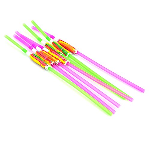 12 Cocktail Regenschirm Stroh Tropical Hawaii Party Zubehör sortiert Farbe - 2
