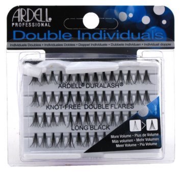 Ardell "Double Individual" Ardell Duralash Knot Free Double Flares Long Black