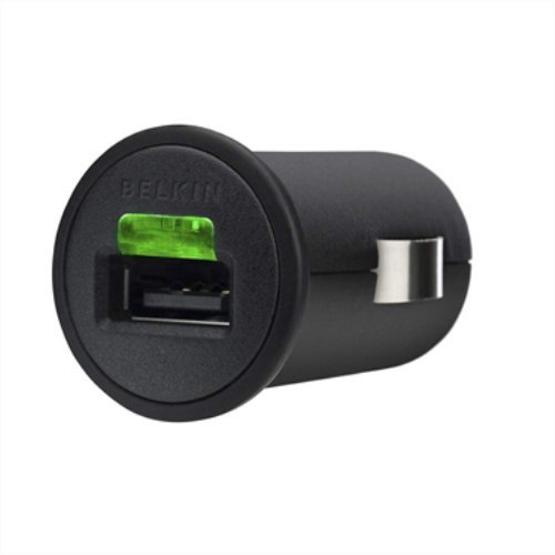 Belkin Micro-Autoladegerät (2,1 A) inkl. 30-Pin Ladekabel für iPhone/iPad/iPad, schwarz - 2