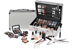 BRIC Schminkkoffer Set Alu Profi-Qualität mit French Manicure 58 teilig