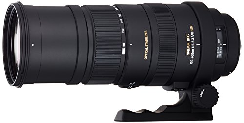 Sigma APO 150-500mm F5-6.3 DG OS HSM - Objetivo para Sigma (Distancia Focal 150-500mm, Apertura f/6.3, estabilizador óptico, diámetro: 86mm) Color Negro