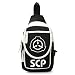 Produktbild SCP Containment Breach umhängetasche Lässig Vintage Umhängetasche Mode Brusttasche Crossbody Satchel für Frauen und Männer Gedruckt Daypack